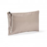 Neceser de nylon con cordón bicolor en la tirador 240 g/m2 color beige segunda vista