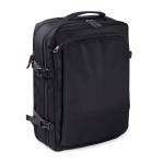 Mochila de viaje compatible con trolley y portátil 15'' color negro segunda vista