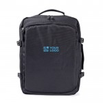 Mochila de viaje compatible con trolley y portátil 15'' color negro vista principal