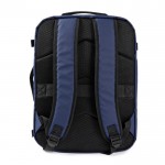 Mochila para portátil de poliéster apta para llevar en trolley 15'' color azul tercera vista
