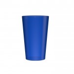 Vasos reutilizables promocionales de color azul