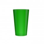 Vasos reutilizables promocionales de color verde