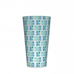 Vaso personalizado de plástico con logo vista principal