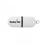 usb promocional para empresas y publicidad color blanco