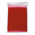 Impermeable plegable personalizado color Rojo