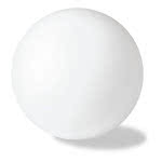 Pelota antiestrés personalizada color Blanco