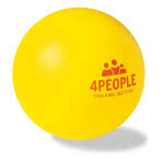 Pelota antiestrés personalizada color Amarillo impreso
