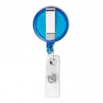 Clip de identificador ferias color Azul tercera vista
