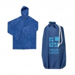 Impermeable publicitario para regalar vista principal