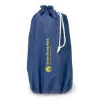 Impermeable publicitario para regalar color Azul impreso