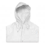 Impermeable publicitario para regalar color Transparente tercera vista