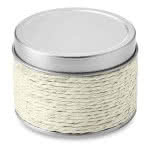 Velas aromáticas en caja de latón color Blanco segunda vista