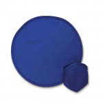 Disco flexible y plegable hecho de nylon en estuche a juego color azul