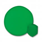 Frisbee promocional para empresas color Verde