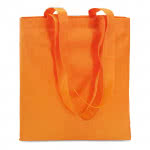 Bolsas personalizadas baratas para publicidad color Naranja