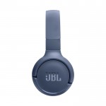 Auriculares de diadema con carga rápida y autonomía 57h JBL Tune 520BT color azul vista lado izquierdo