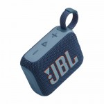 Altavoz Bluetooth ultraportátil con sonido claro y fuerte JBL GO4 color azul vista principal