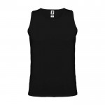 Camiseta deportivo infantil con etiqueta removible 140 g/m2 Roly color negro