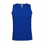 Camiseta deportivo infantil con etiqueta removible 140 g/m2 Roly color azul real
