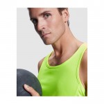 Camiseta deportivo infantil con etiqueta removible 140 g/m2 Roly color azul real imagen de estilo de vida 2