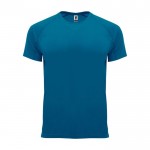 Camiseta técnica de poliéster 100% para niños 135 g/m2 Roly color azul oscuro