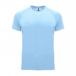 Camiseta técnica de poliéster 100% para niños 135 g/m2 Roly color azul claro
