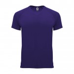 Camiseta técnica de poliéster 100% para niños 135 g/m2 Roly color violeta