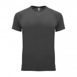 Camiseta técnica de poliéster 100% para niños 135 g/m2 Roly color grafito