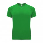 Camiseta técnica de poliéster 100% para niños 135 g/m2 Roly color verde manzana