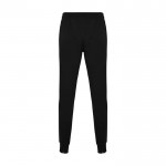 Pantalón infantil con cintura elástica de poliéster 220 g/m2 Roly color negro segunda vista trasera