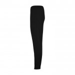 Pantalón infantil con cintura elástica de poliéster 220 g/m2 Roly color negro vista lateral