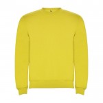 Jersey para niños de algodón y poliéster en punto 280 g/m2 Roly color amarillo