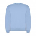 Jersey para niños de algodón y poliéster en punto 280 g/m2 Roly color azul claro