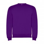 Jersey para niños de algodón y poliéster en punto 280 g/m2 Roly color morado