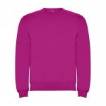 Jersey para niños de algodón y poliéster en punto 280 g/m2 Roly color fucsia