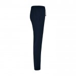 Pantalón deportivo para niños de algodón y poliéster 280 g/m2 Roly color azul marino segunda vista lateral