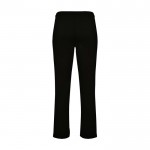 Pantalón deportivo para niños de algodón y poliéster 280 g/m2 Roly color negro segunda vista trasera