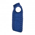 Chaleco térmico infantil de poliéster con peso ligero 290 g/m2 Roly color azul eléctrico vista lateral