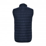 Chaleco térmico infantil de poliéster con peso ligero 290 g/m2 Roly color azul marino segunda vista trasera