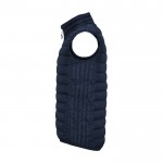 Chaleco térmico infantil de poliéster con peso ligero 290 g/m2 Roly color azul marino vista lateral