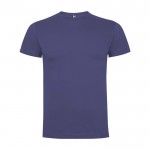 Camiseta infantil de manga corta de algodón en punto 165 g/m2 Roly color azul vaquero