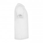 Camiseta infantil de manga corta de algodón en punto 165 g/m2 Roly color blanco segunda vista lateral