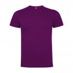 Camiseta infantil de manga corta de algodón en punto 165 g/m2 Roly color morado