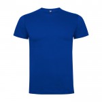 Camiseta infantil de manga corta de algodón en punto 165 g/m2 Roly color azul