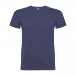 Camiseta de algodón 100% en punto para niños 155 g/m2 Roly color azul vaquero