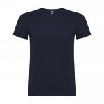 Camiseta de algodón 100% en punto para niños 155 g/m2 Roly color azul marino