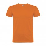 Camiseta de algodón 100% en punto para niños 155 g/m2 Roly color naranja