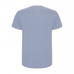 Camiseta de punto en 100% algodón para niños 190 g/m2 Roly color azul grisáceo segunda vista trasera