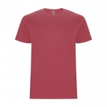 Camiseta de punto en 100% algodón para niños 190 g/m2 Roly color rojo desaturado