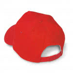 Gorra promocional barata color Rojo segunda vista